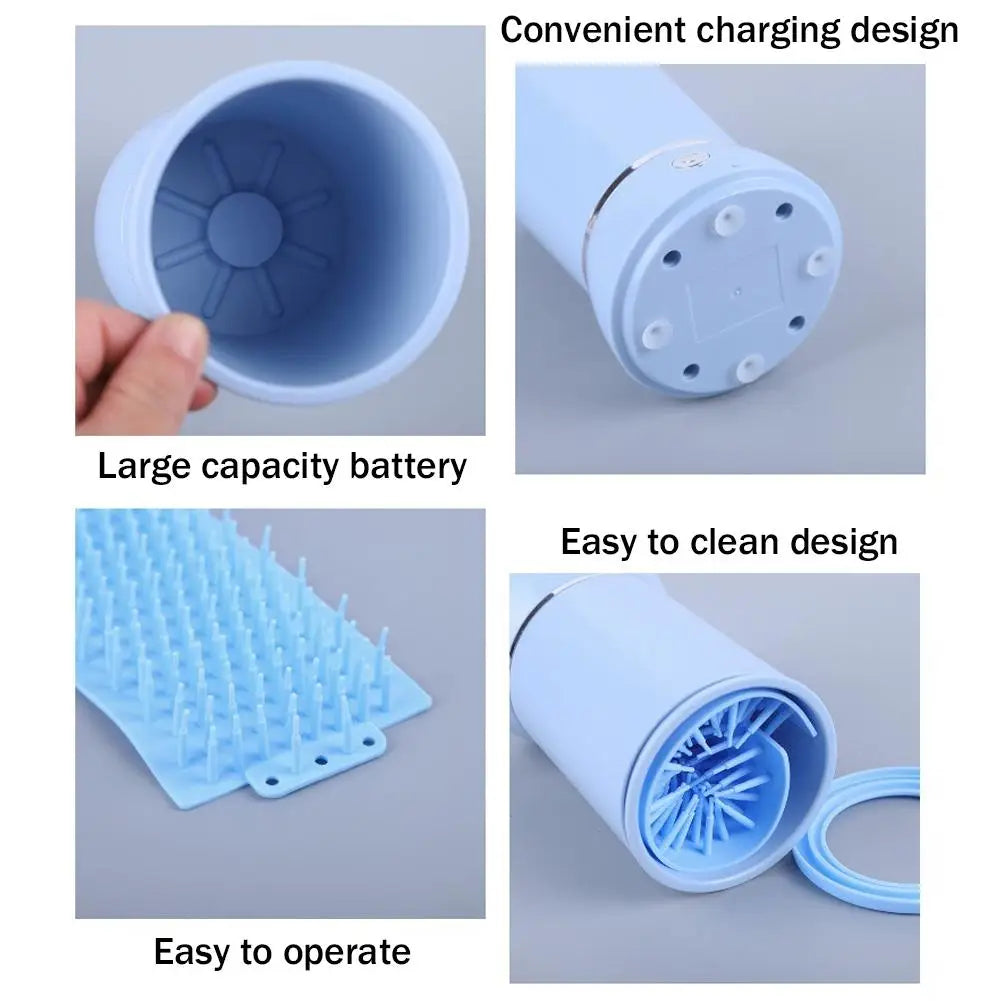 PawClean™ - Tazza Lavazampe Massaggiante in Silicone per Animali